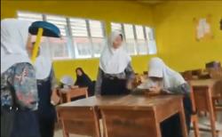 Viral Video Siswi SMP di Maros Jadi Korban Perundungan dalam Kelas
