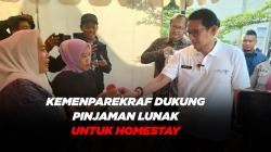 Kemenparekraf Dukung Pinjaman Lunak untuk Homestay