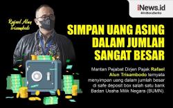 Infografis Rafael Alun Simpan Uang dalam Jumlah Sangat Besar di Safe Deposit Box