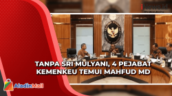 Tanpa Sri Mulyani, 4 Pejabat Kemenkeu Temui Mahfud MD Bahas Transaksi Mencurigakan Rp300 Triliun