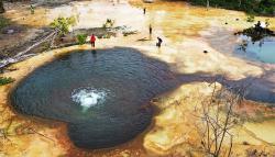 Baru Ditemukan, Luapan Air Panas Alam Kolaka Didatangi Wisatawan