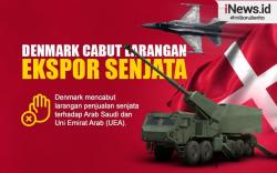 Infografis Denmark Cabut Larangan Ekspor Senjata ke Arab Saudi dan UEA