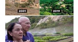 Kisah Pasangan Sejoli 20 Tahun Buat Hutan yang Gundul Kembali Subur