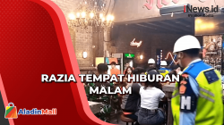 Sasar Anggota yang Keluyuran, Petugas Gabungan TNI-Polri Razia Tempat Hiburan Malam di Bandung