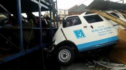 Kecelakaan di Padaherang Pangandaran, Truk Tabrakan dengan Ambulans, 1 Tewas<