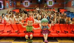 Kartini Perindo Ajak Anak-Anak Korban Kekerasan Nobar Kiko in The Deep Sea