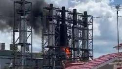 Kebakaran PLTD Tenau Kupang, Api Muncul dari Cerobong Asap