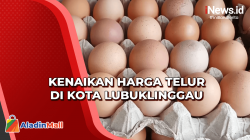 Jelang Ramadan, Harga Telur Melonjak di Kota Lubuklinggau