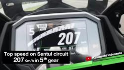 Uji Kecepatan, Kawasaki ZX-4RR Mampu Melesat 207 Km per Jam di Sirkuit Sentul