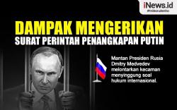 Infografis Dampak Mengerikan dari Surat Perintah Penangkapan Putin