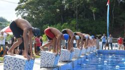 Puluhan Atlet Ikut Ramaikan Lomba Renang Lantamal VIII Manado <