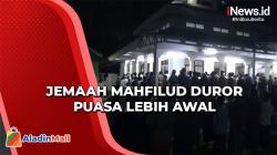 Puasa Lebih Awal, Jemaah Mahfilud Duror di Jember Salat Tarawih Malam Ini