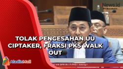 Fraksi PKS Walk Out dari Rapat Paripurna Pengesahan UU Ciptaker