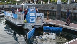 Datang dari Prancis, Ini Kapal Pengumpul Sampah yang Beroperasi di Perairan Bali