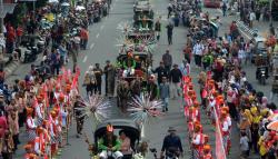 Meriahnya Kirab Budaya Dugderan di Semarang, Ribuan Warga Tumpah Ruah