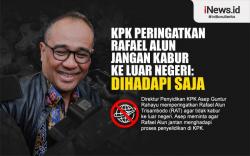 Infografis KPK Peringatkan Rafael Alun Jangan Kabur ke Luar Negeri