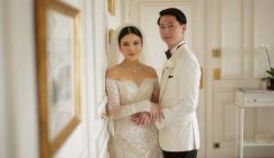 Foto-Foto Kevin Sanjaya dan Valencia Tanoesoedibjo Menikah di Paris