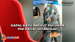 Angkut Puluhan PMI Ilegal, Polair Tangkap Kapal Kayu di Perairan Asahan