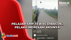 Sadis, Pelajar SMP di Sukabumi Tewas Dibacok Pelaku Merekam Aksinya Secara Live di Medsos