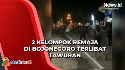 Berawal Perang Sarung, 2 Kelompok Remaja di Bojonegoro Terlibat Tawuran