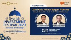 Jangan Lewatkan, Edukasi Zakat Saham di IG Live MNC Sekuritas: Cuan Dunia Akhirat dengan Filantropi
