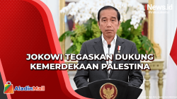 Jokowi Tegaskan Indonesia Konsisten Dukung Kemerdekaan Palestina