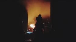 Gudang Sembako di Pasar Lengkap Bangkalan Terbakar Hebat, Warga Panik