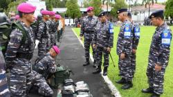 Danlantamal VIII Pimpin Apel Pasukan Operasi Latgulben di Manado<