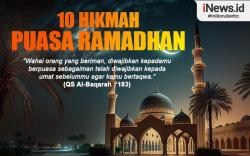 Infografis 10 Hikmah Puasa di Bulan Ramadhan bagi Seorang Muslim