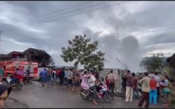 5 Rumah Warga Empat Lawang Ludes Terbakas Jelang Sahur, 2 Lainnya Rusak Berat 