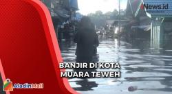Ribuan KK Terdampak Banjir di Kota Muara Teweh 