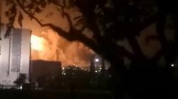 Rumah Warga Rusak Terdampak Kilang Pertamina Dumai Meledak dan Terbakar <