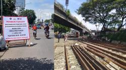 Pelintasan Sebidang Cimindi Ditutup pada Malam Hari, Kendaraan Dialihkan ke Flyover
