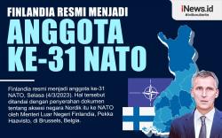 Infografis Finlandia Resmi Jadi Anggota Ke-31 NATO