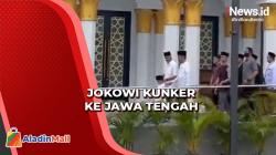 Kunker ke Jawa Tengah, Jokowi Bagikan Paket Lebaran hingga Kaos