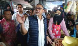  Blusukan di Pasar Semarang, Mendag: Alhamdulillah Harga Kebutuhan Pokok di Jateng Stabil
