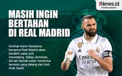 Infografis Karim Benzema Tolak Tawaran dari Arab Saudi