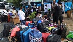 2.800 Santri Pondok Pesantren Tebuireng Mudik Bareng