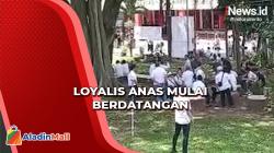 Loyalis Berdatangan Sambut Bebasnya Anas Urbaningrum