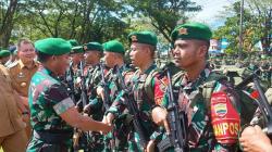 1.200 Personel Satgas Pamtas TNI AD Tiba, Siap Kawal Pembangunan di Papua Barat