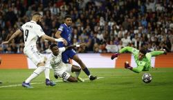 Hasil Liga Champions: Karim Benzema Cetak Gol, Real Madrid Libas 10 Pemain Chelsea