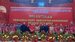 Pengurus PSMTI Manokwari Dilantik, Bupati Hermus Indou: Jadi Pemersatu Masyarakat
