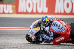 Hasil Sprint Race MotoGP Inggris 2023: Alex Marquez Finis Terdepan, Francesco Bagnaia Melempem