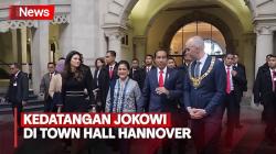 Hangatnya Sambutan untuk Jokowi dan Ibu Iriana saat Kunjungi Town Hall Hannover
