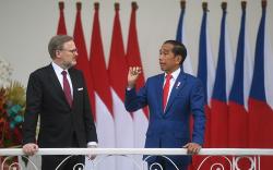 Presiden Jokowi Terima Kunjungan PM Republik Ceko Petr Fiala