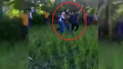 Nekat, Begal Ini Jalan Kaki Adang Korban Pakai Parang lalu Babak Belur Dihajar Warga 