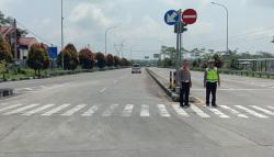 H-4 Lebaran, Arus Lalu Lintas di Kawasan Exit Tol Tingkir Salatiga Lengang<