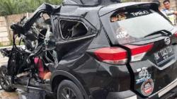 Kronologi Kecelakaan Maut di Tol Pekanbaru-Dumai, Terios Rusak Parah Usai Hantam Truk<