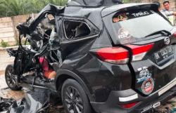 Kecelakaan Maut di Tol Pekanbaru-Dumai, Pemudik asal Medan Tewas 3 Luka-Luka