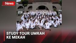 Keren! Siswa Satu Angkatan SMA di Garut Study Tour ke Mekkah<